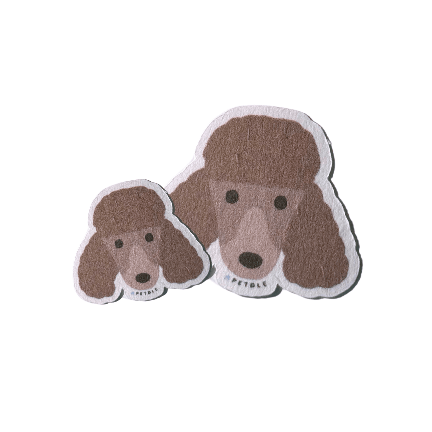 Trimmed Giant Poodles | STICKER - Petdle