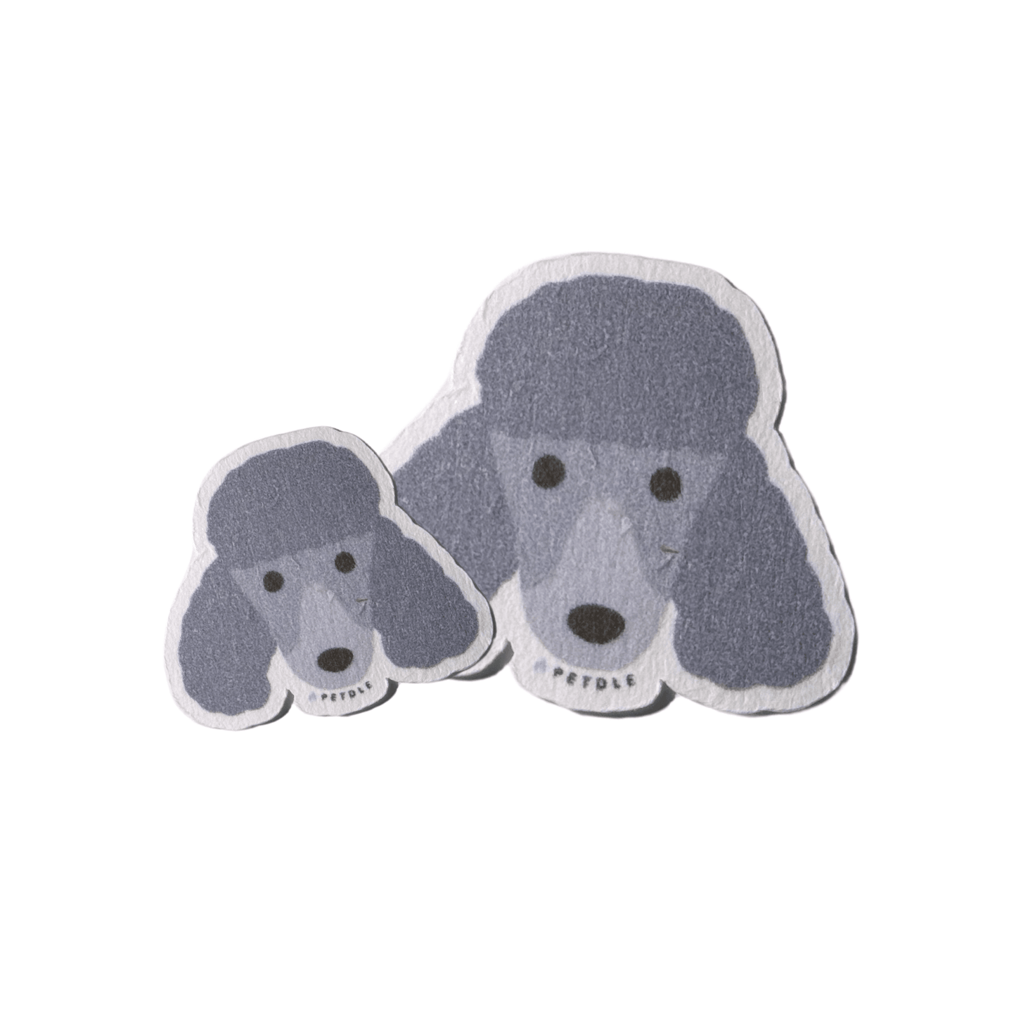 Trimmed Giant Poodles | STICKER - Petdle