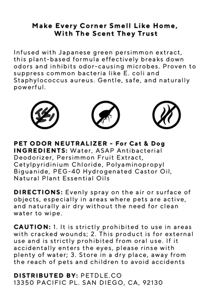 Pet Odor Neutralizer Pouch Cat&Dog