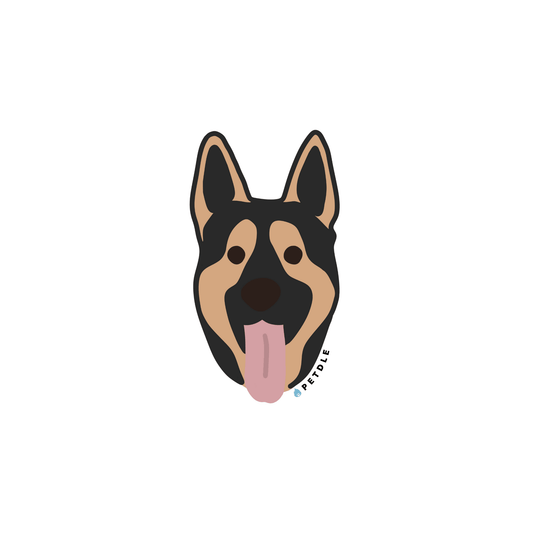 German Shepherd | STICKER - Petdle
