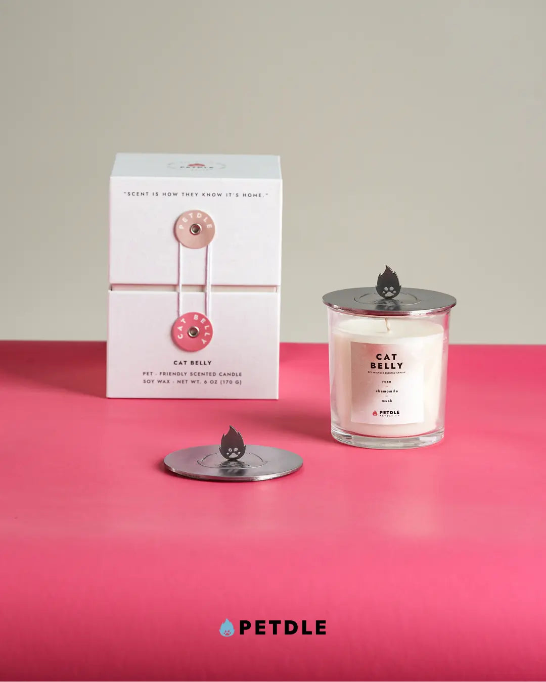 CAT BELLY - Pet Safe Candles Petdle