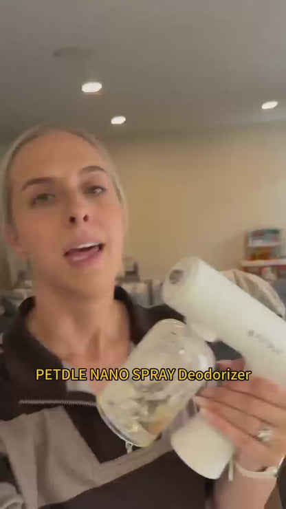 Petdle Nano Mist Spray - Pet-Friendly Deodorizer Automatic Mister